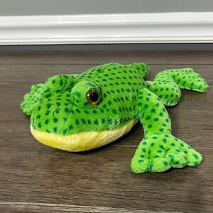 Vintage 1988 Dakin‎ Croaker Frog Plush Stuffed Animal Toy